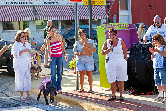 Dog Show during 1st Thursday's Art Walk