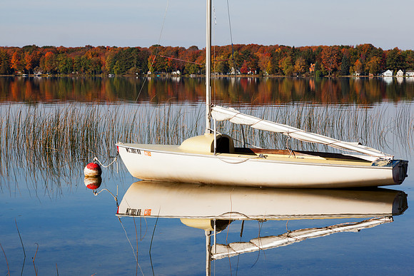 Boat on Green Lake