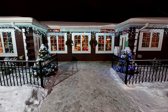 Bay City Michigan Santa House