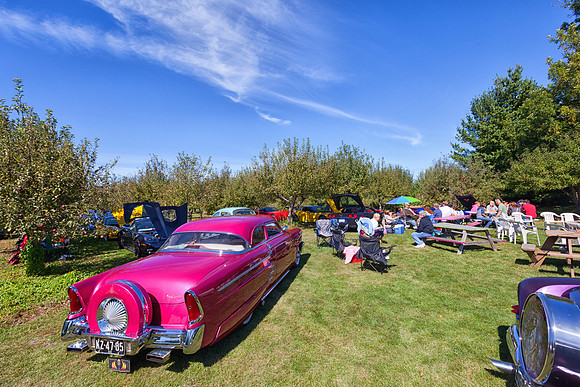Car Show at Tiny's Apple Orchard
