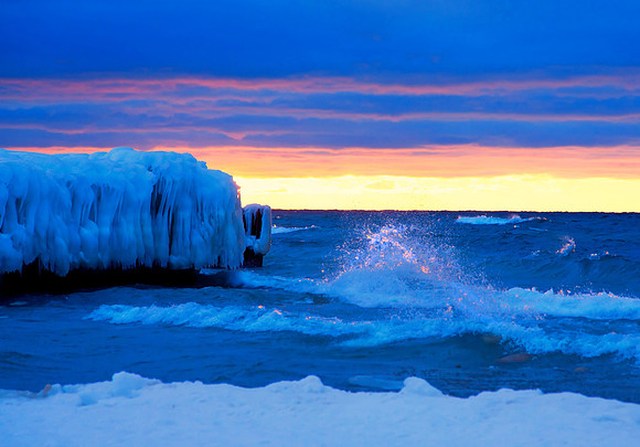 Blue Hour at Pt. Betsie