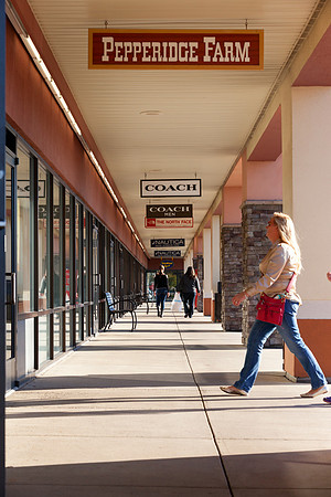Shopping at the Birch Run Outlet Shops