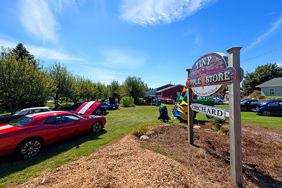 Car Show at Tiny's Apple Orchard
