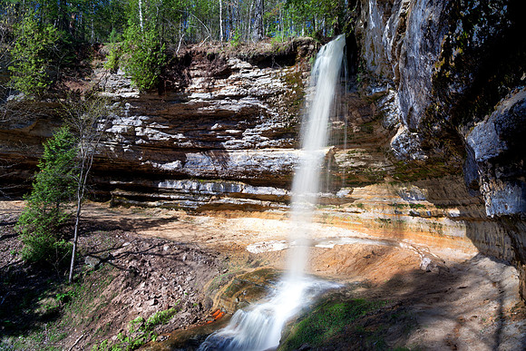 Munising Falls - Pictured Rocks, Michigan