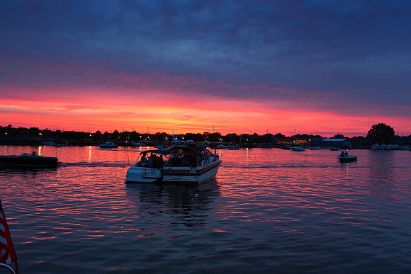 Sunset at Wenonah Park