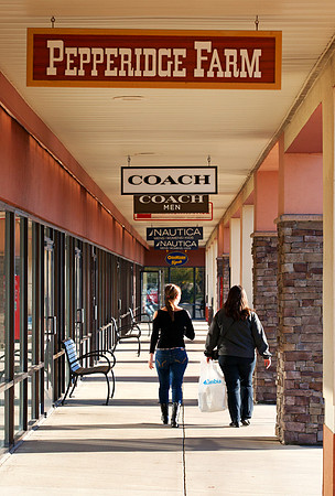 Shopping at the Birch Run Outlet Shops