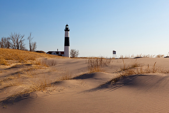 Drifting Sands at Big Sable Lighthouse