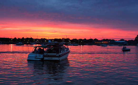 Sunset at Wenonah Park
