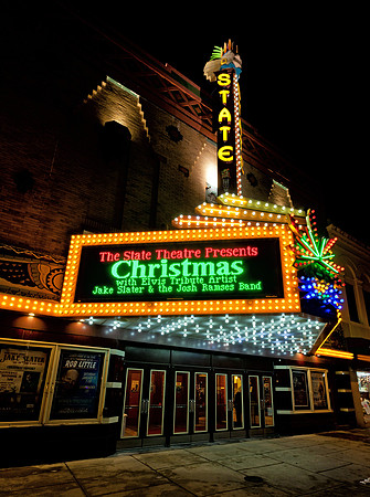 Bay City State Theater Marquee