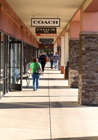 Shopping at the Birch Run Outlet Shops