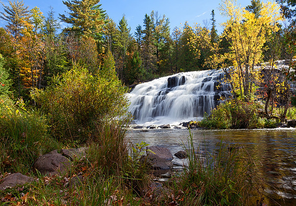 Lower Bond Falls in Autumn