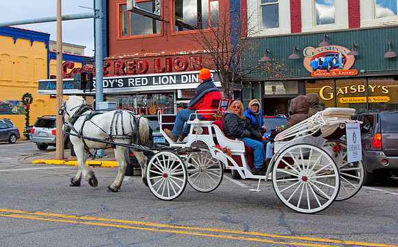 Horse and Buggy ride during Sundays in the City