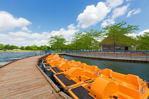 Haithco Recreation Area Park & Lake - Saginaw Michigan
