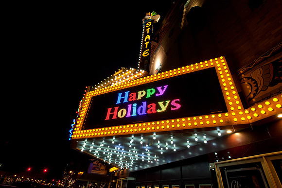 Bay City State Theater Marquee