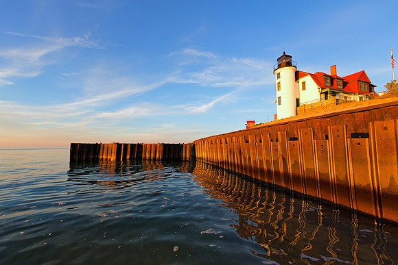 Autumn Sun at Pt. Betsie