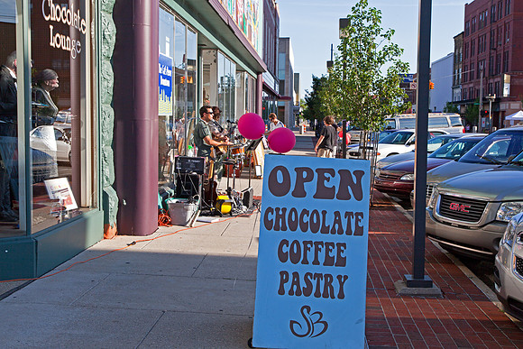 Street Band during 1st Thursdays Art Walk
