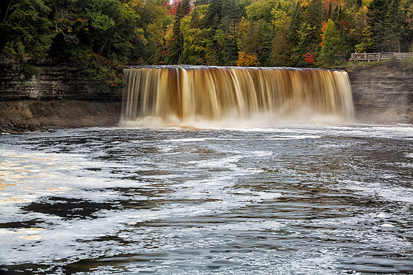 Tahquemenon Falls in Autumn